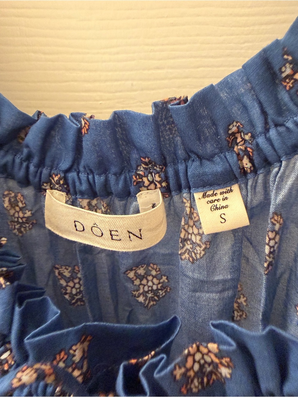 NWOT Doen Emmaretta Dress in Eartha Paisley - Picture 5 of 7